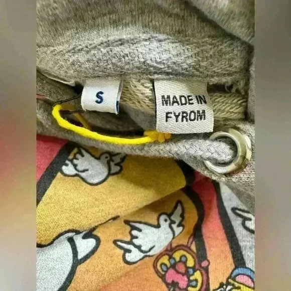 NWT Wrangler Peter Max Special Edition Hoodie Woodstock 70’s  Vintage Galaxy Art - Picture 10 of 10